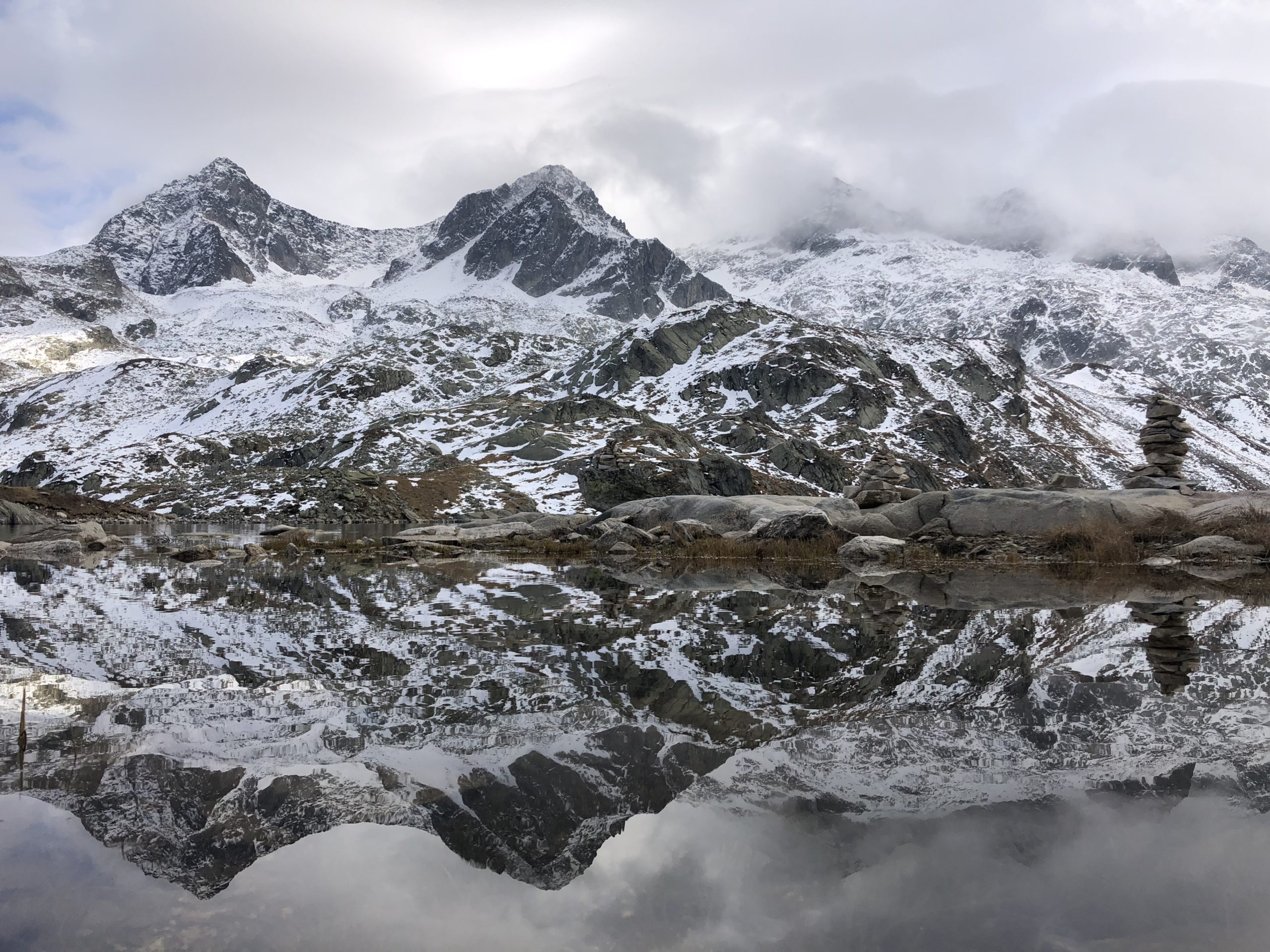 Refuge des 7 Laux - lac reflet